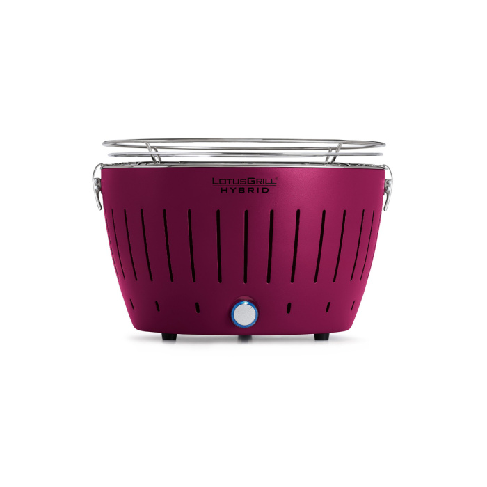 Бездимний гриль вугільний газовий LotusGrill Classic Hybrid 32 см, зелений