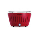 Бездимний гриль вугільний газовий LotusGrill Classic Hybrid 32 см, червоний
