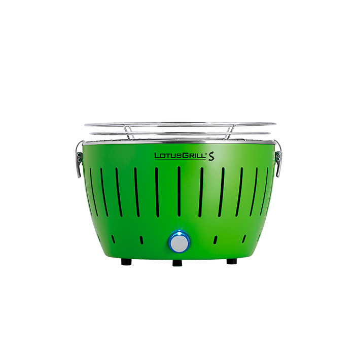 Компактний бездимний гриль LotusGrill S 26 см, зелений