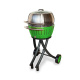 Садовий бездимний вугільний гриль LotusGrill XL Garden Set 40.5 см, фіолетовий