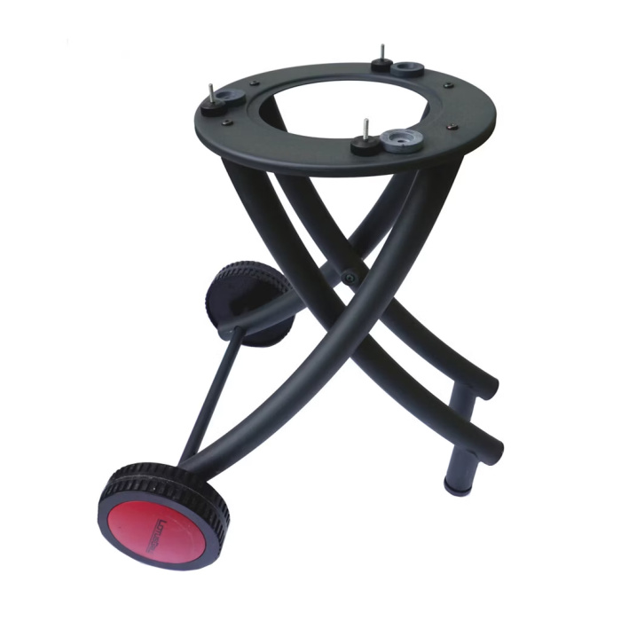 Садовий бездимний вугільний гриль LotusGrill XL Garden Set 40.5 см, фіолетовий