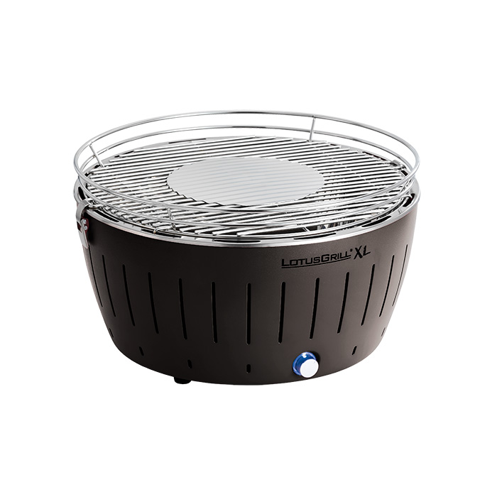 Бездимний вугільний гриль LotusGrill XL 40.5 см, графіт