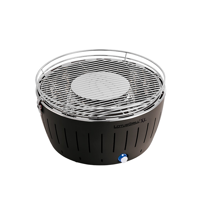 Бездимний вугільний гриль LotusGrill XL 40.5 см, графіт