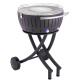 Садовий бездимний вугільний гриль LotusGrill XXL 57.6 см, графіт 