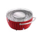 Садовий бездимний вугільний гриль LotusGrill XXL 57.6 см, червоний